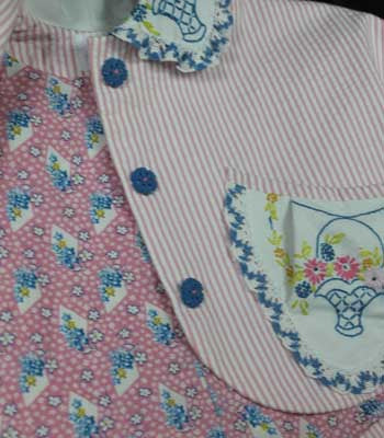 Pink and Blue Swing Jacket and Hat, Size 1-2