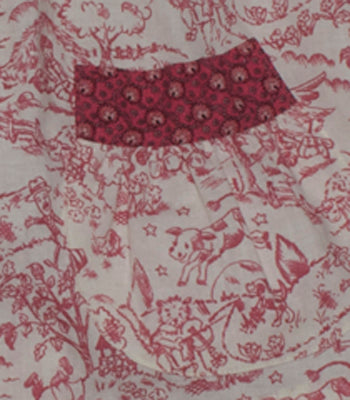 Two Pinks Tunic and Bloomers, Size 1