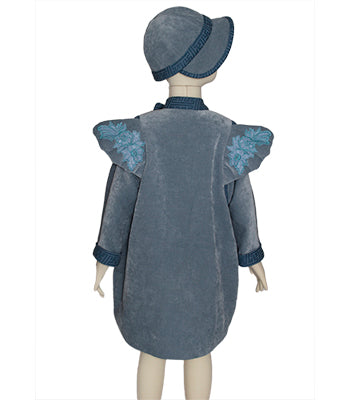 Blue Fairy Coat and Hat, Size 5